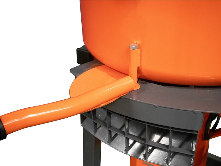 Betonmischer SIRL MH110 – 95 L Trommel, 1500 W Motor, Zwangsmischer mit 3 Rührarmen für Baustellen