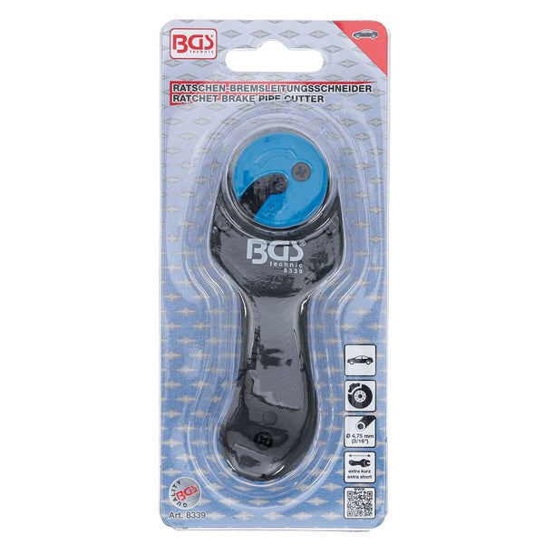 BGS Ratschen Bremsleitungsschneider in Verpackung
