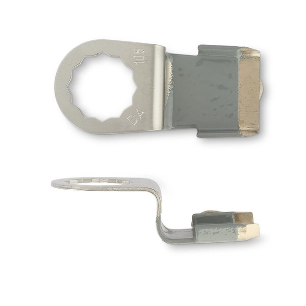 Metallhalterung, zwei Ansichten