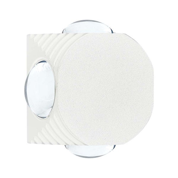 Wandleuchte mit abgerundetem, modernem Design
