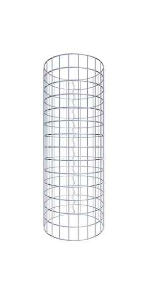 Gabionensäule Durchmesser 37 cm MW 5 x 5 cm rund - Höhe: 70 cm