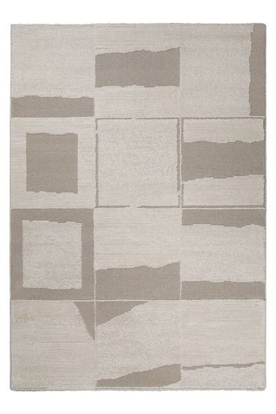 Kurzflor Teppich Creme Beige Ingvar WECONhome 140x200 cm