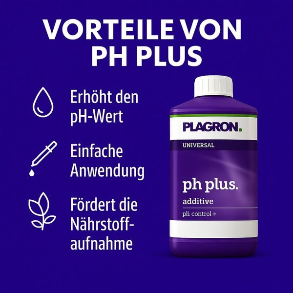 Plagron pH Plus zur Erhöhung des pH-Wertes
