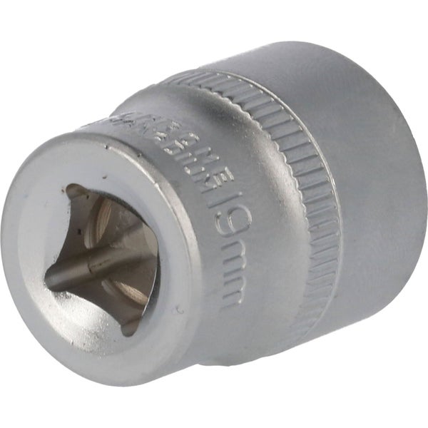 BRILLIANT TOOLS 3/8 Sechskant-Stecknuss 19 mm - BT021813