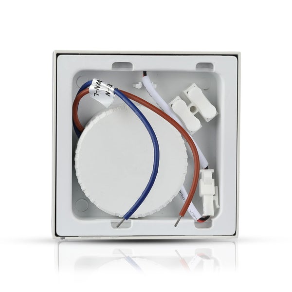 LED-Mini-Panels - Schlanke Oberfläche, quadratisch - IP20 - Weiß - 12 Watt - 900 Lumen - 6400K