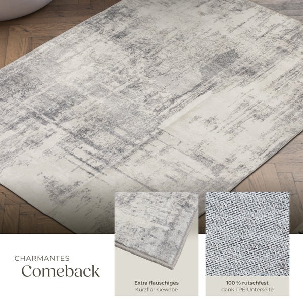 Vintage Designer Teppich tectake rutschfeste Unterseite verschiedene Größen 120 x 170 cm
