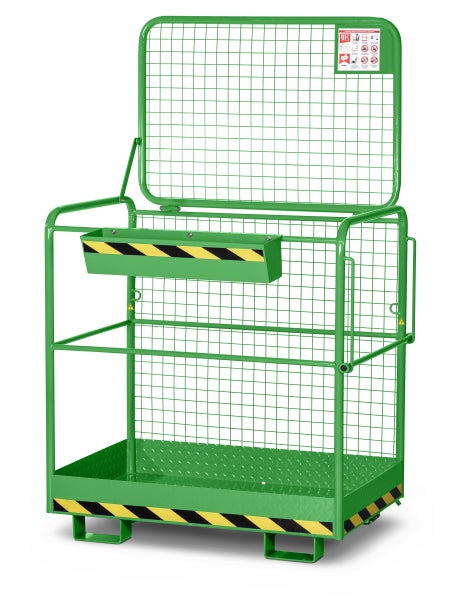RR Industrietechnik Arbeitskorb Typ RAK-Eco RAL 6018 gelbgrün