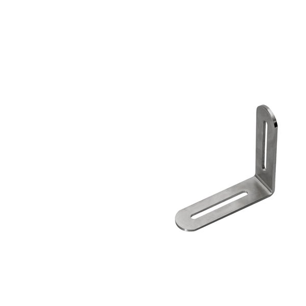 Winkelverbinder mit Langlöchern zur Befestigung