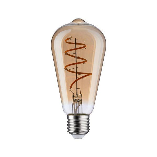 Vintage Edition Standard 230V LED Kolben ST64 E27 250lm 5W 1800K dimmbar Gold