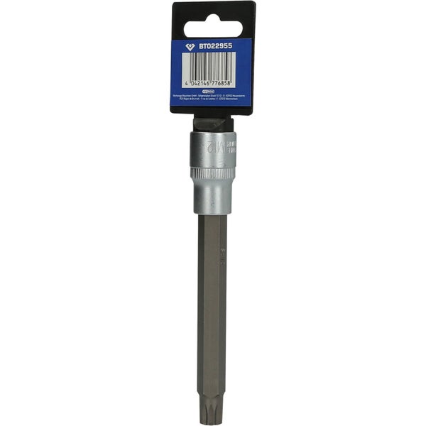 BRILLIANT TOOLS 1/2 Vielzahn-Bit-Stecknuss 140 mm lang M12 - BT022955