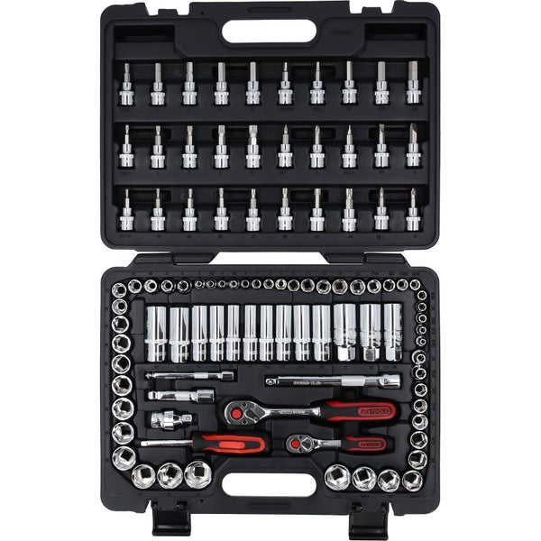 BGS Druckstück Sortiment mit verschiedenen Größen in blauem Werkzeugkoffer