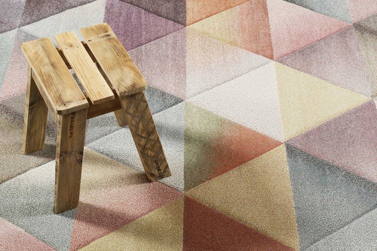 Teppich Rosa Flieder Türkis Lighthouse WECONhome 120x170 cm