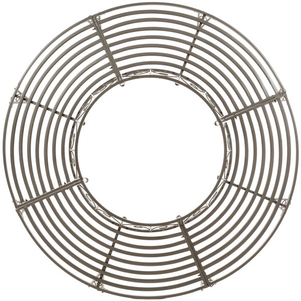 Baumbank tectake Enyd 164 x 164 x 89 cm im Antik-Stil, 360°, für mehrere Personen anthrazit