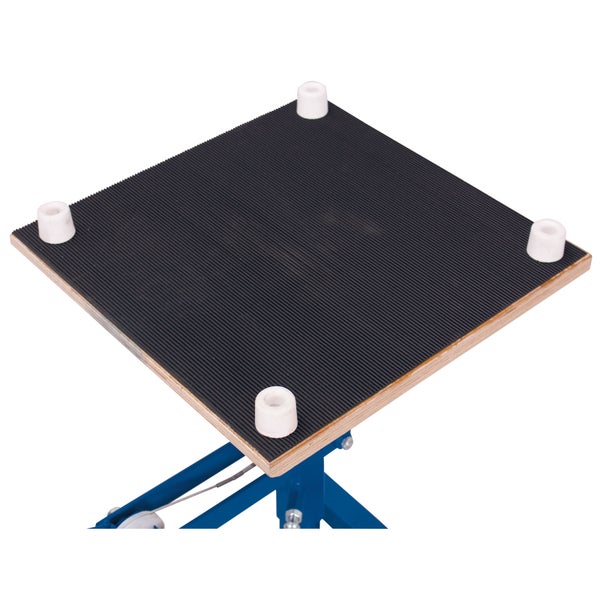 Motorradheber mit Gummiauflage und vier Füßen