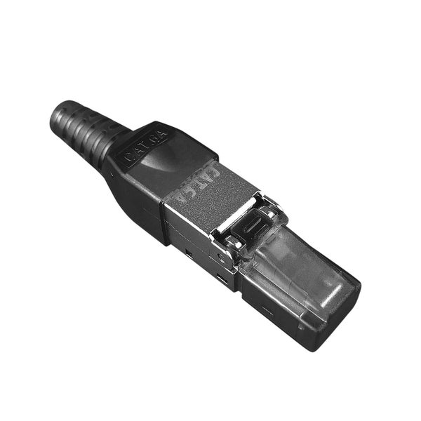 ProfiPatch RJ45 Stecker Cat7, 6A, 6 LAN Stecker Feldkonfektionierbarer Netzwerkstecker für Patchkabel und Verlegekabel geschirmt