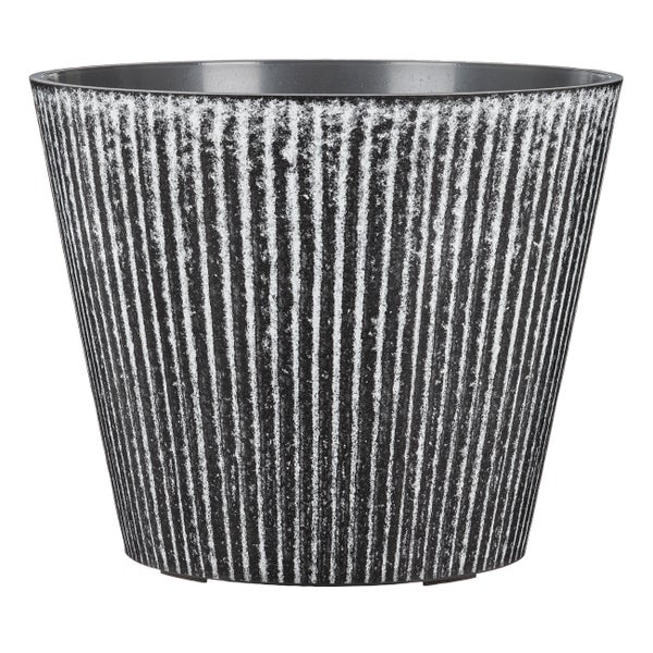 Scheurich Purista+ 30, Pflanzgefäß/Pflanzkübel, rund, HORNBACH