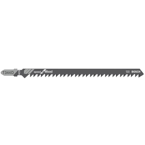 Bosch 5x Stichsägeblatt T 344 D Speed for Wood - 2608633A34