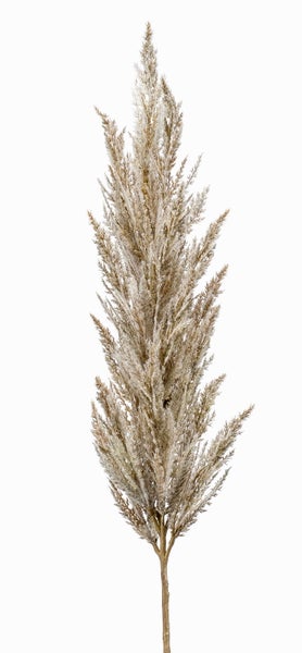 Künstlicher Deko-Zweig mit federartigen Wedeln