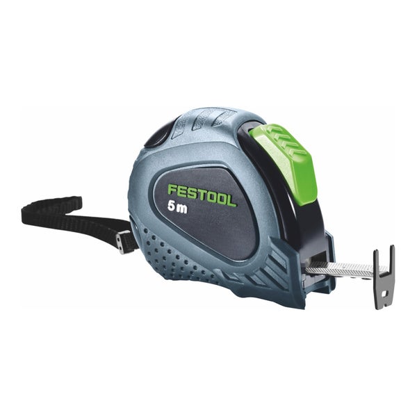 Festool MB 5m Maßband 5 m / 500 cm / 5000 mm ( 205182 ) mit Gürtelhaken