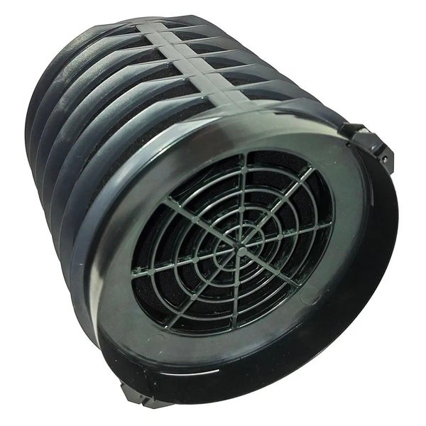 Schwarzer Teichfilter für die Teichreinigung