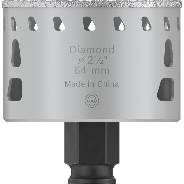 Diamant Bohrkrone mit 64 mm Durchmesser