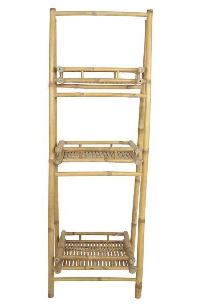 FRANK FLECHTWAREN | Klappregal Bambus, BAMBUS, 56 x 50 x 145 cm, Lieferung nur innerhalb Deutschlands möglich