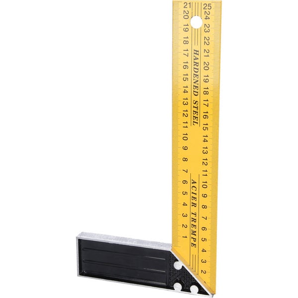 KS TOOLS Schreinerwinkel mit Aluminiumzunge 250 mm - 300.0220
