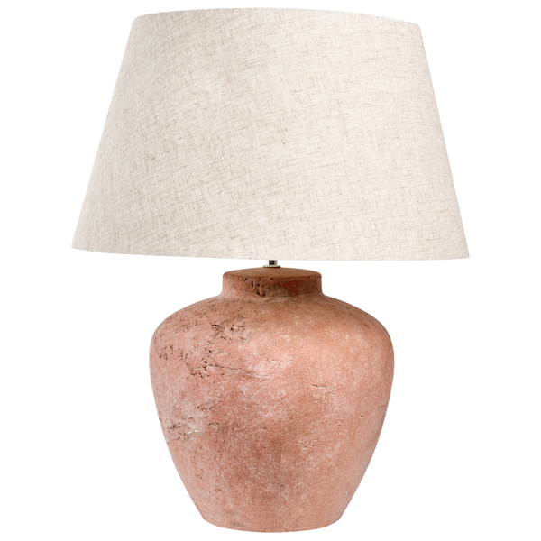 Tischlampe BARTON Keramik Braun