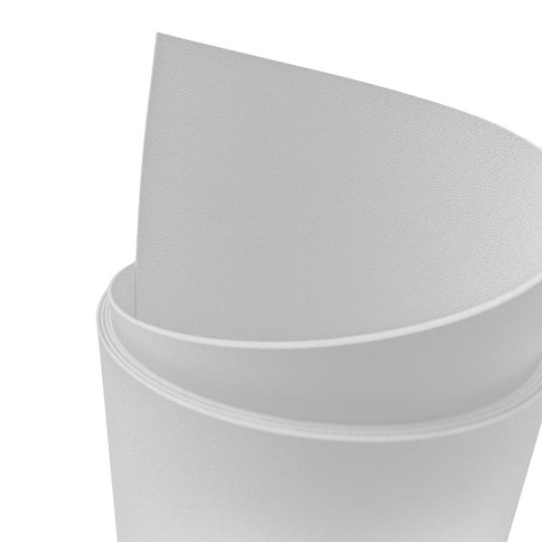 Kunststoffplatte aufgerollt