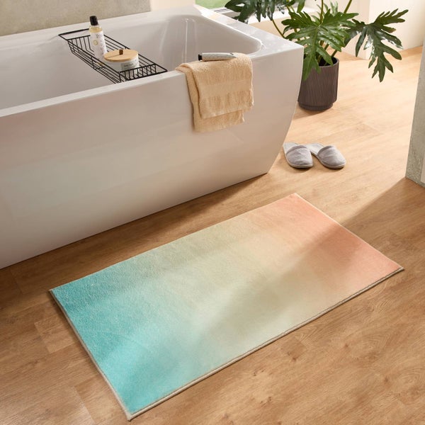 Farbenfrohe weiche Badematte Ariella Bunt 50x60 cm