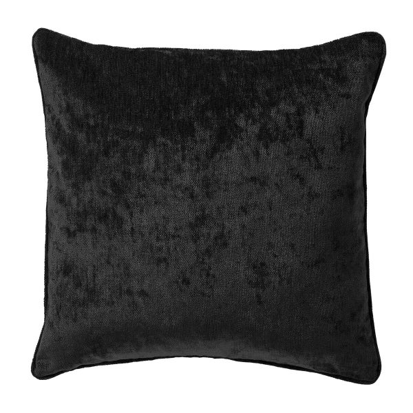 Lewy Dekokissen - Unifarben 45x45 cm, Schwarz