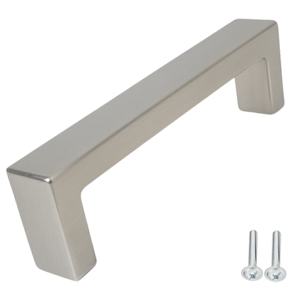 Schrankgriff aus Metall mit Schrauben