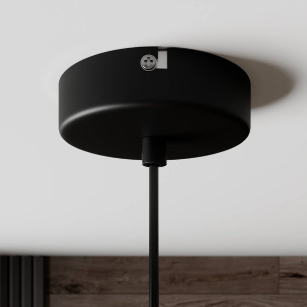 Deckenleuchte mit rundem Baldachin