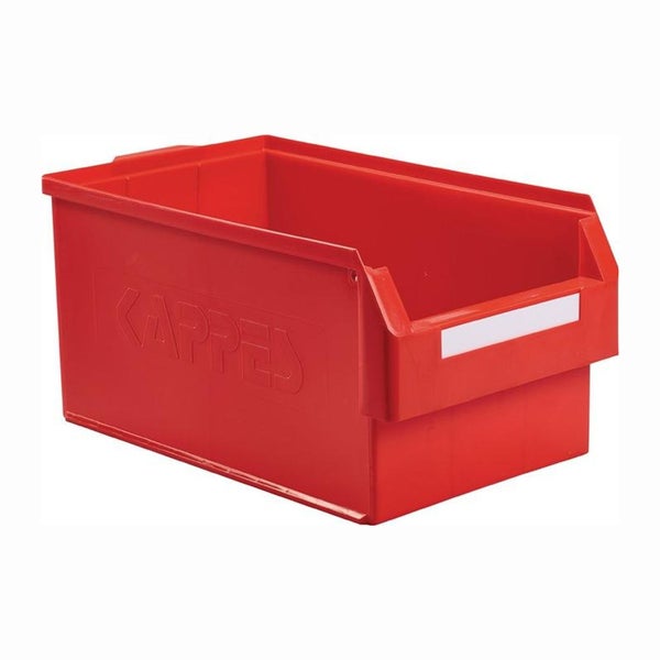 KAPPES Sichtlagerkasten L 500 x B 300 x H 250 mm rot - 6001.00.0151