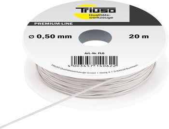 Triuso Maurerschnur auf Rolle, Durchmesser 0,50 Millimeter, Länge 20 Meter, Premium Line
