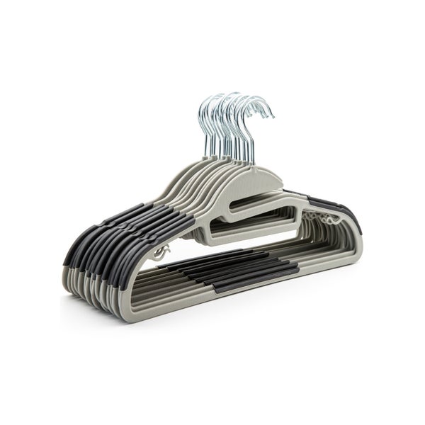 Stapel Kleiderbügel mit Metallhaken