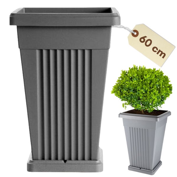 Blumentopf, 60 cm hoch