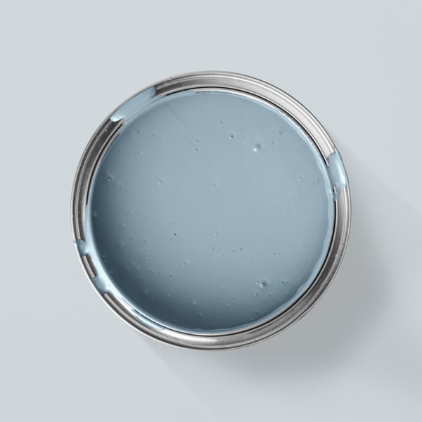 MissPompadour Wandfarbe Kinderzimmer Blau und Edel 2,5L mit hoher Deckkraft - geruchsneutrale, spritzfreie Kreidefarbe - atmungsaktiv, wasserbasiert, VOC-frei - LittlePomp