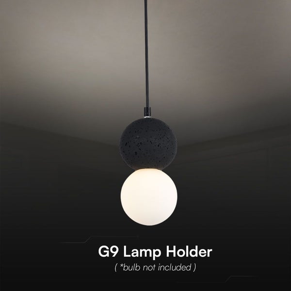Hängelampe mit G9 Fassung