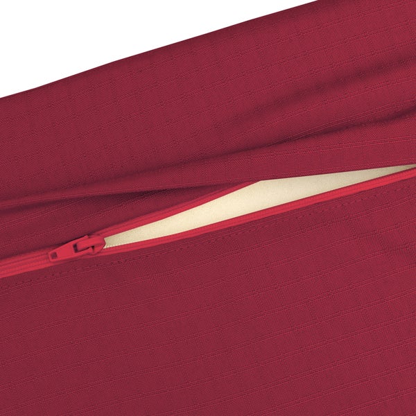 Beautissu ECO Elements Palettenkissen Rücken 60x40x20cm Rot (2tlg)