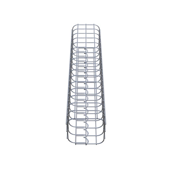 Gabionensäule 17 x 17 cm, MW 5 x 5 cm eckig - Höhe: 0,80 m