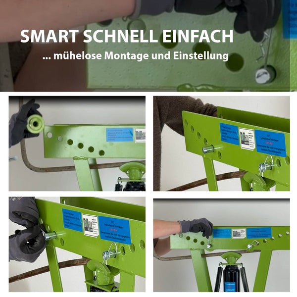Rohrbiegemaschine hydraulisch 12t Presskraft 6 Matritzen 90° Biegewinkel Rohrbieger Rohrbiegegerät
