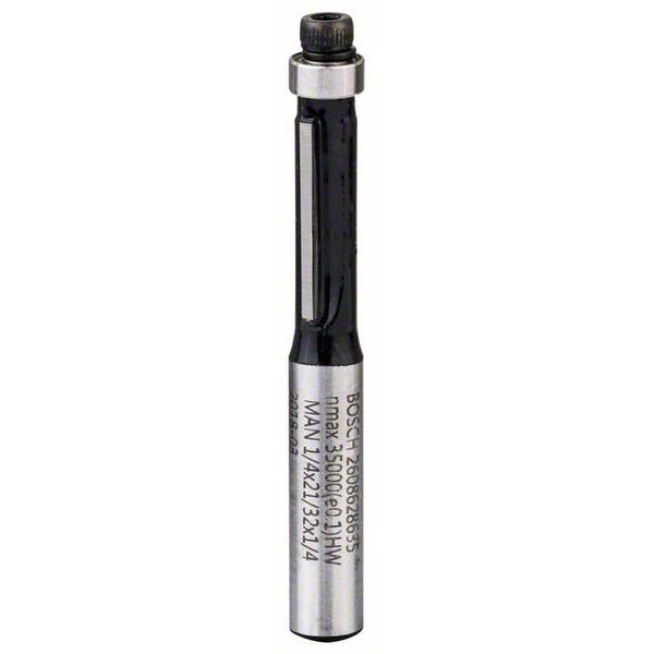 Bosch Laminat-Bündigfräser 1/4 Ø 6,35 mm L 16,2 mm G 54 mm - 2608628635