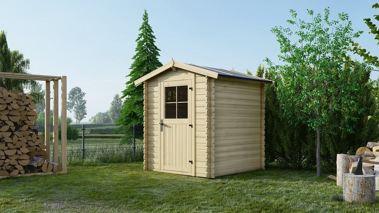 Gartenhaus, Gerätehaus 3,61m2 - 1,90x1,90m - 28mm