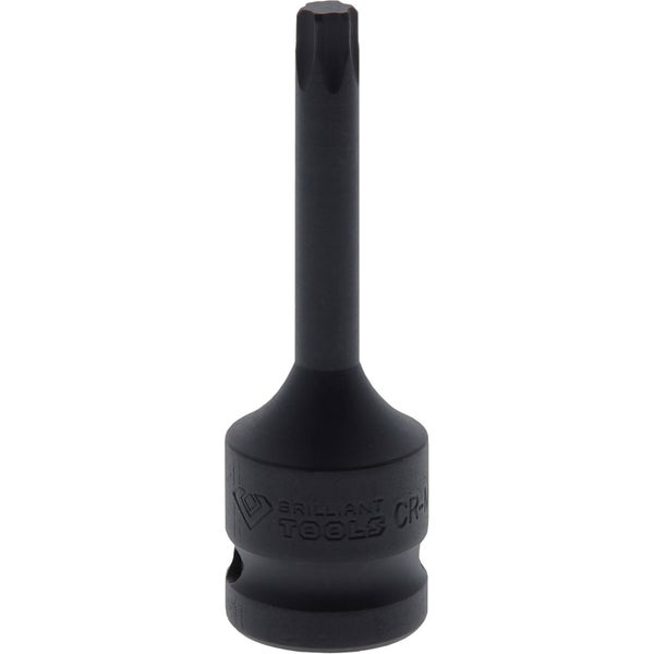 BRILLIANT TOOLS 1/2 Kraft Bit-Stecknuss Torx T45 - BT022603