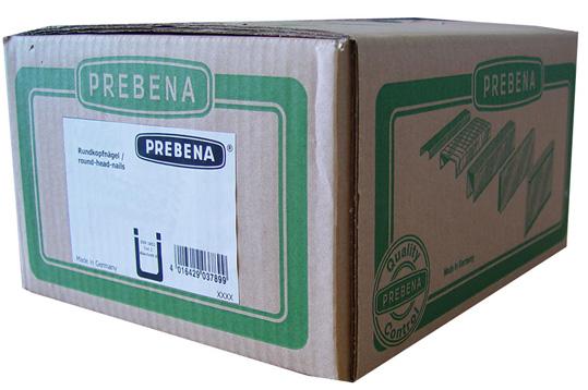 Prebena Streifennägel RK28/50BK Glattschaft
