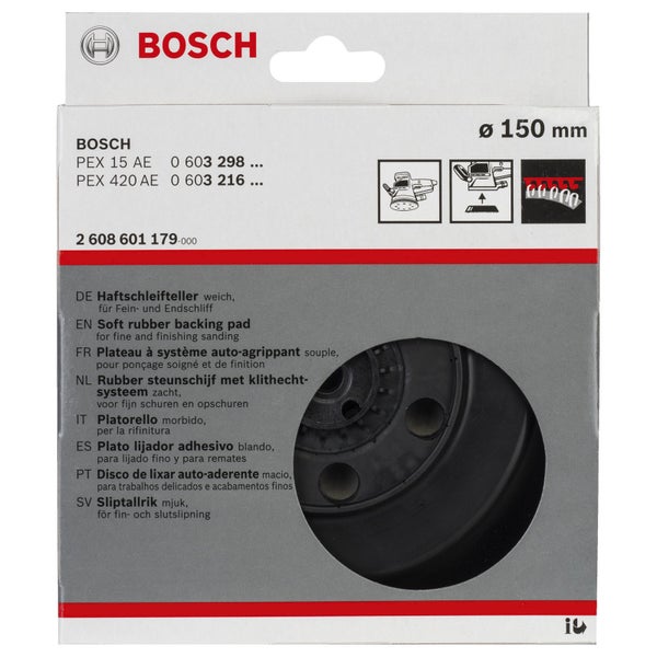 Bosch Schleifteller weich Ø 150 mm - 2608601179
