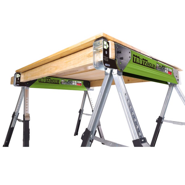 Trutzholm Werkbock mit Holzplatte