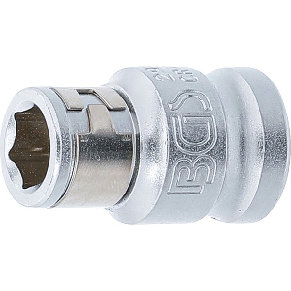 BGS Bit-Adapter mit Haltekugel Innenvierkant 10 mm (3/8) Innensechskant 8 mm (5/16) - 292