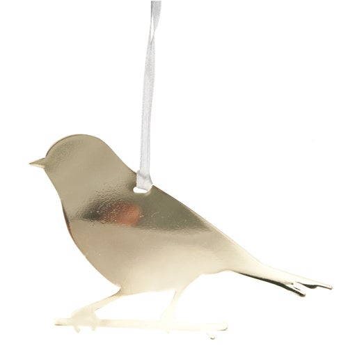 Goldener Vogel Metall-Anhänger - Pluto Design